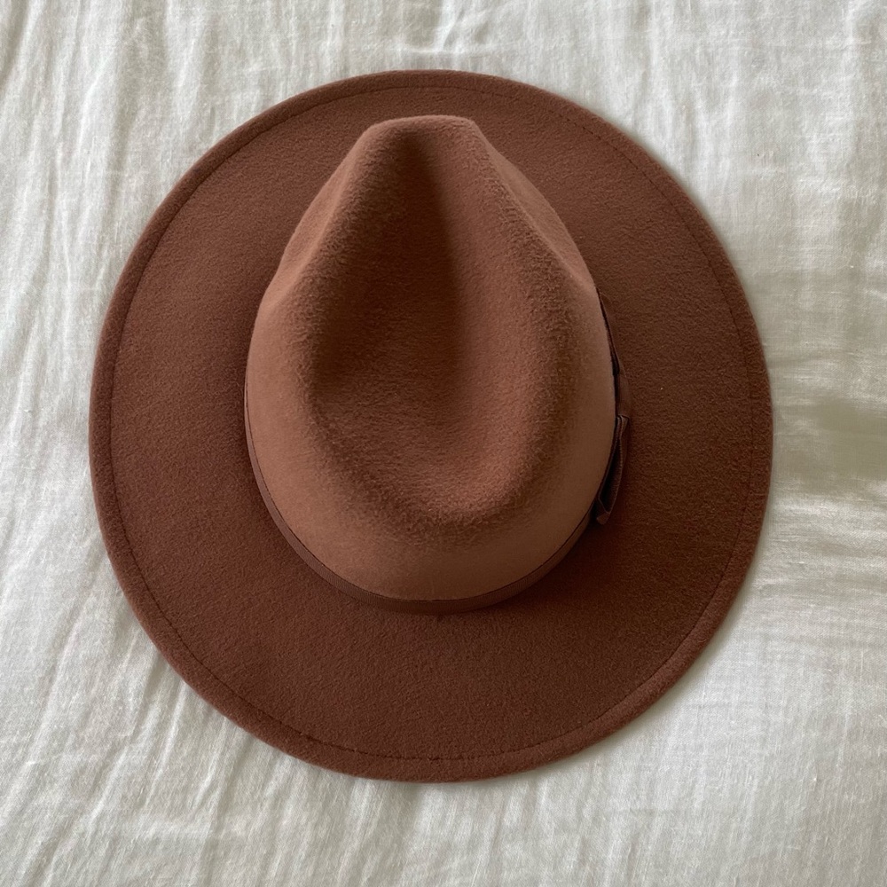 NWT Brown Fedora Hat